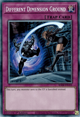 Different Dimension Ground - RA04-EN101 - (PCR) Prismatic Collector's Rare - 1st Edition